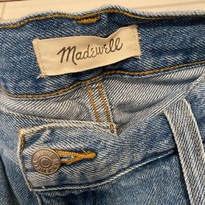 Madewell mom jean size 34
